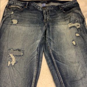 Plus Maurices capris. 24w